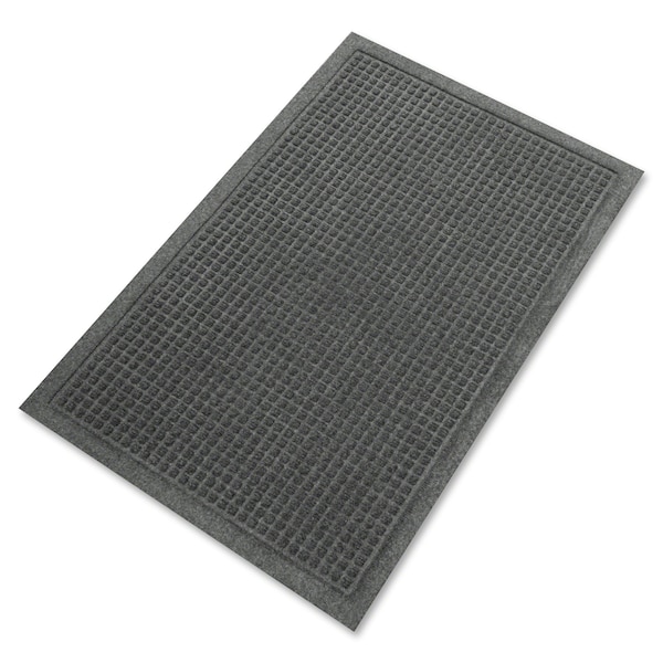 EcoGuard Indoor Wiper Mats, Charcoal (or Charcoal Gray), 24" W x 36" L